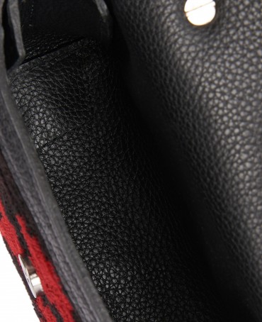 Шелковая (Бахмаль) Сумочка RUBRA SYNCTA! (Бордовая синкопа) Bebe_RUBRA SYNCTA!